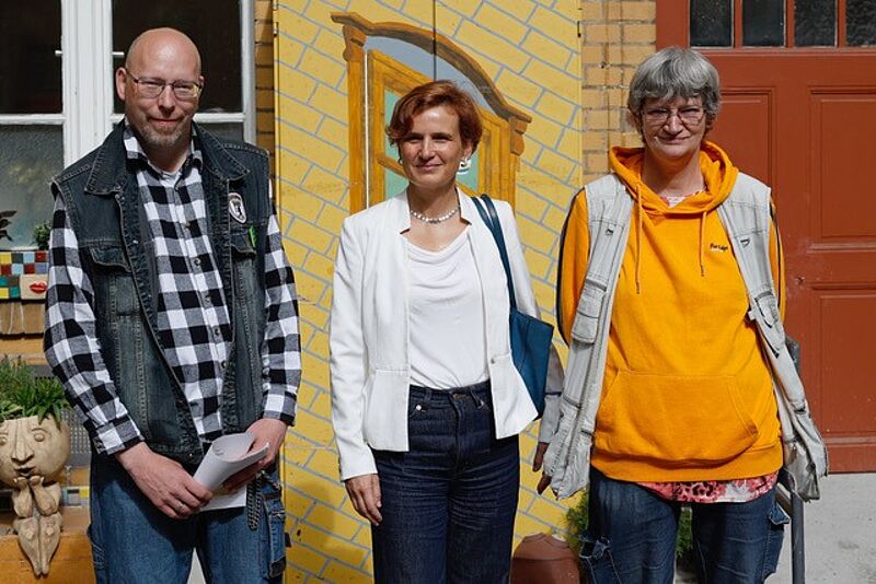 Vorstand LAG WR Berlin trifft Senatorin Katja Kipping Vorstand LAG WR Berlin trifft Senatorin Katja Kipping