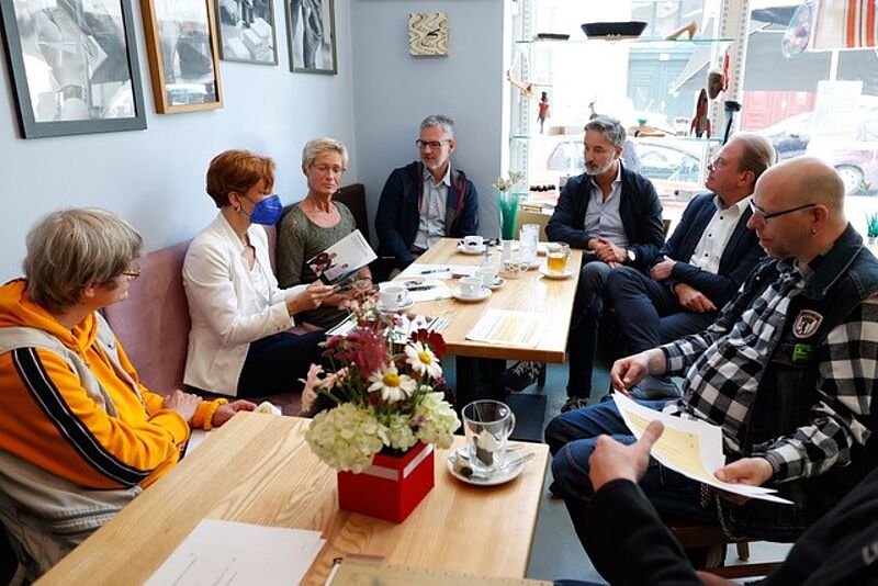 Vorstand LAG WR Berlin trifft Senatorin Katja Kipping Vorstand LAG WR Berlin trifft Senatorin Katja Kipping